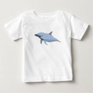 Camiseta De Bebé Dolphin Baby Tee