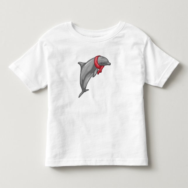 Camiseta De Bebé Dolphin Scarf (Anverso)