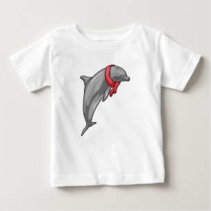Camiseta De Bebé Dolphin Scarf