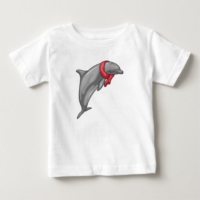 Camiseta De Bebé Dolphin Scarf (Anverso)