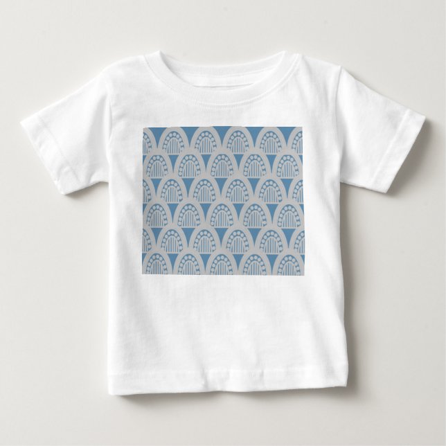 Camiseta De Bebé Dominios Art Deco (Anverso)