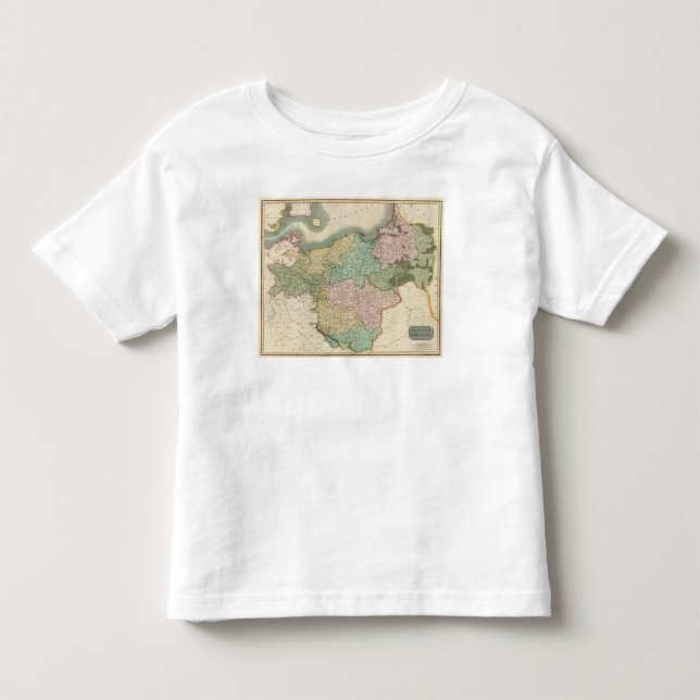 Camiseta De Bebé Dominios prusianos (Anverso)