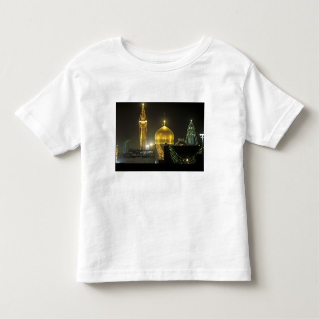 Camiseta De Bebé Domo dorado del complejo del santuario Imam Reza e (Anverso)