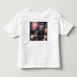 Camiseta De Bebé Don Lupo Canino "4 de julio"