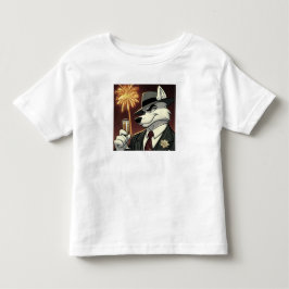 Camiseta De Bebé Don Lupo Canino "Año Nuevo"