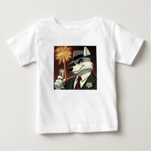 Camiseta De Bebé Don Lupo Canino "Año Nuevo"