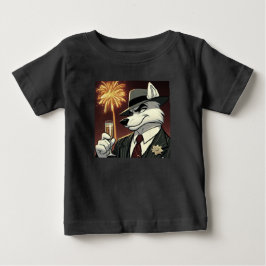 Camiseta De Bebé Don Lupo Canino "Año Nuevo"