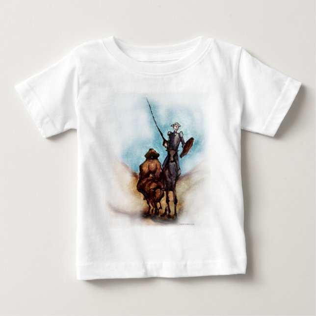 Camiseta De Bebé Don Quijote (Anverso)