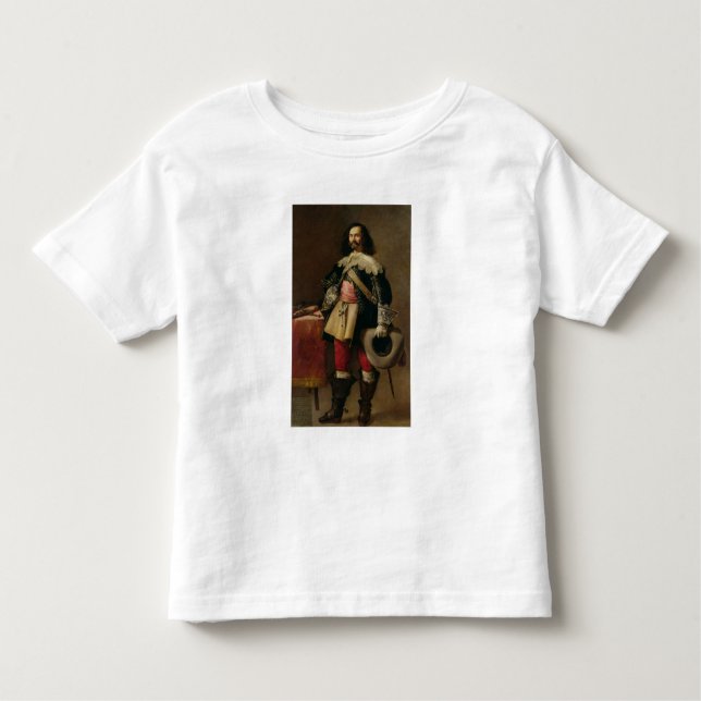 Camiseta De Bebé Don Tiburcio de Redin y Cruzat (aceite en lona) (Anverso)