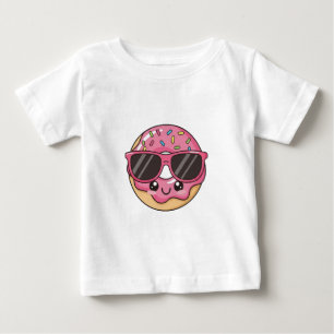 Camiseta De Bebé Dona Cool con Gafas de Sol