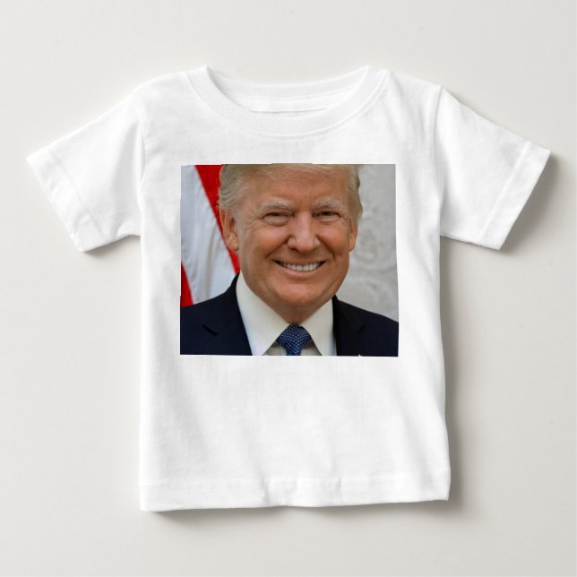 Camiseta De Bebé Donald Trump (Anverso)