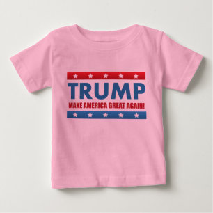 Camiseta De Bebé Donald Trump para el presidente