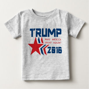 Camiseta De Bebé Donald Trump para el presidente