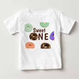 Camiseta De Bebé Donas Sweet One 1er Cumpleaños