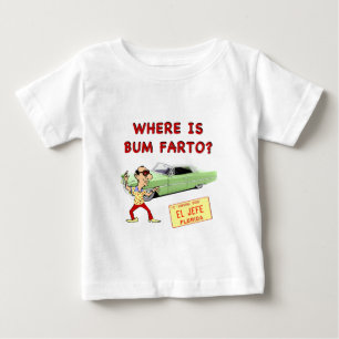 Camiseta De Bebé ¿Dónde está Bum Farto?