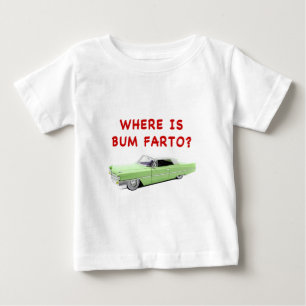 Camiseta De Bebé ¿Dónde está el trasero?