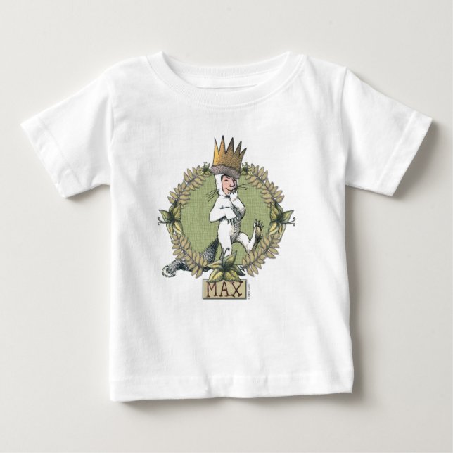 Camiseta De Bebé Donde están las cosas salvajes | Insignia máxima (Anverso)
