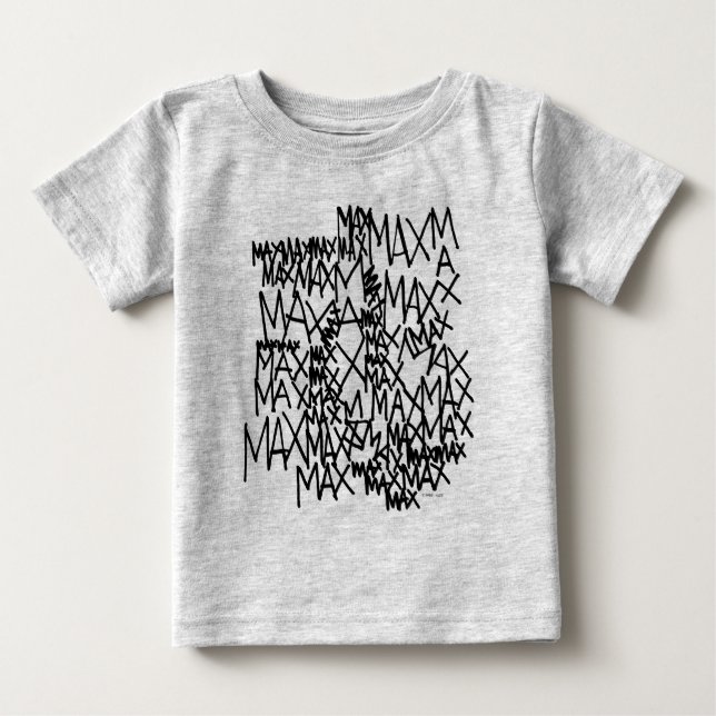 Camiseta De Bebé Donde están las cosas salvajes | Máximo repetido (Anverso)