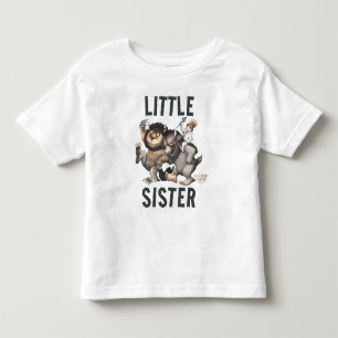Camiseta De Bebé Donde están las cosas salvajes   Pequeña hermana