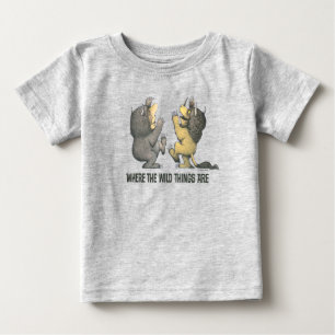 Camiseta De Bebé Donde las cosas salvajes   Cosas Salvajes