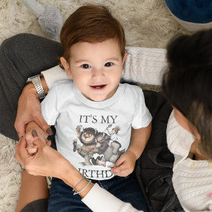 Camiseta De Bebé Donde las cosas salvajes Es mi cumpleaños