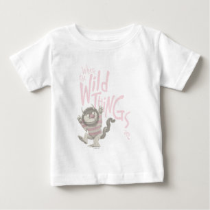Camiseta De Bebé Donde las cosas salvajes - Rosa