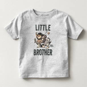 Camiseta De Bebé Donde los monstruos   Hermanito
