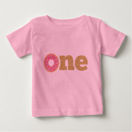 Camiseta De Bebé Donut 1er traje de cumpleaños