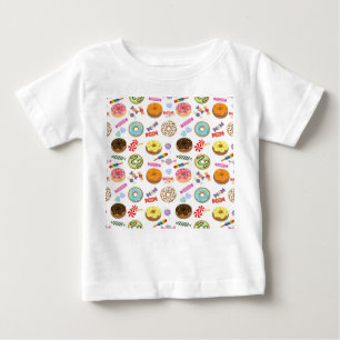 Camiseta De Bebé donut&candy