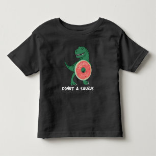 Camiseta De Bebé Donut Dinosaur Foodie Dino Lover