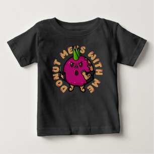 Camiseta De Bebé Donut Mess conmigo