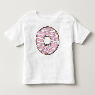 Camiseta De Bebé Donut Rosado, Aceite, Aluminio, Grito, Escarcha