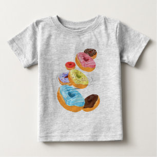 Camiseta De Bebé Donuts