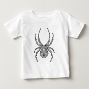 Camiseta De Bebé Doodle de la araña