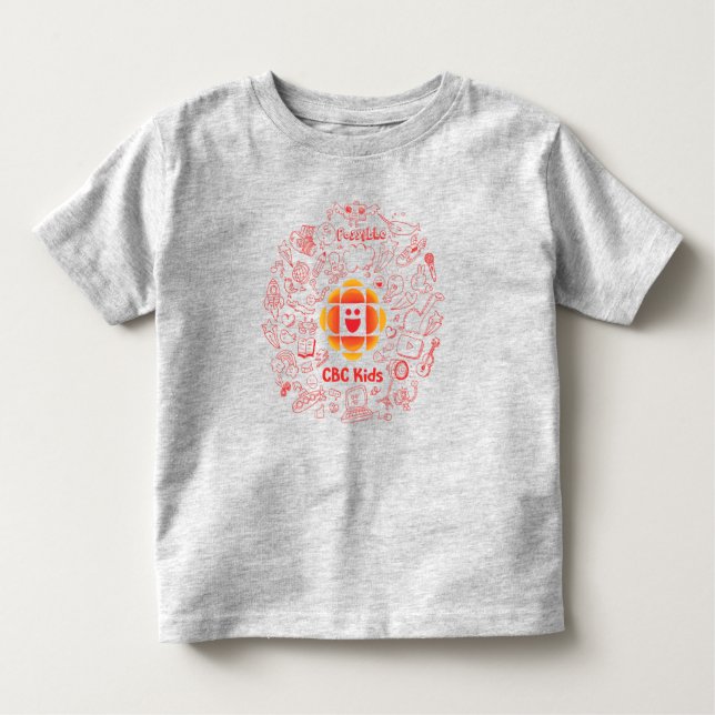 Camiseta De Bebé Doodle para niños de CBC (Anverso)