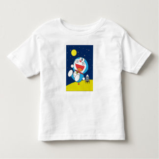 Camiseta De Bebé Doraemon at Space Adventure Design 