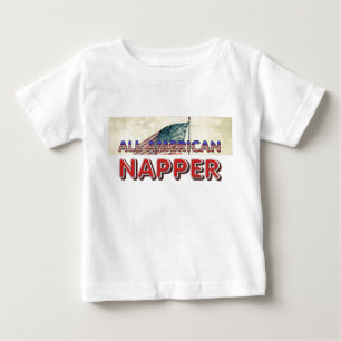 Camiseta De Bebé Dormilón totalmente Americano