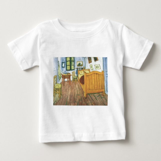 Camiseta De Bebé Dormitorio de Van Gogh en Arles (Anverso)