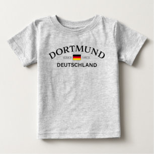 Camiseta De Bebé Dortmund Deutschland Coordenadas Alemán