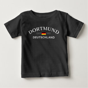 Camiseta De Bebé Dortmund Deutschland Coordenadas Alemán