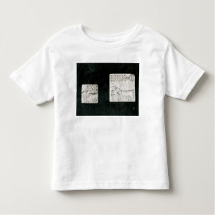 Camiseta De Bebé Dos adornaron los sellos que representaban un cebú