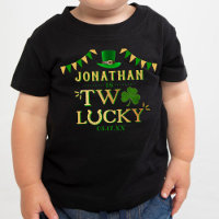 Dos afortunados San Patricio segundo cumpleaños