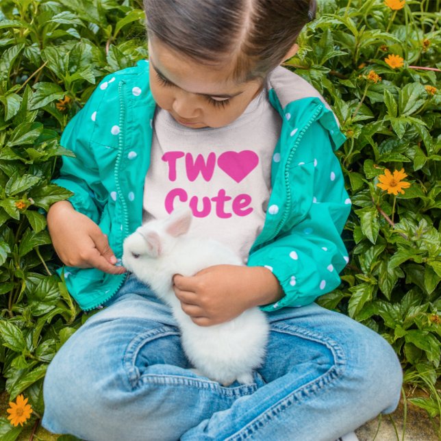 Camiseta De Bebé Dos Aniversario De Dos Cutas (Subido por el creador)