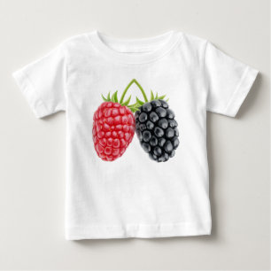 Camiseta De Bebé Dos bayas