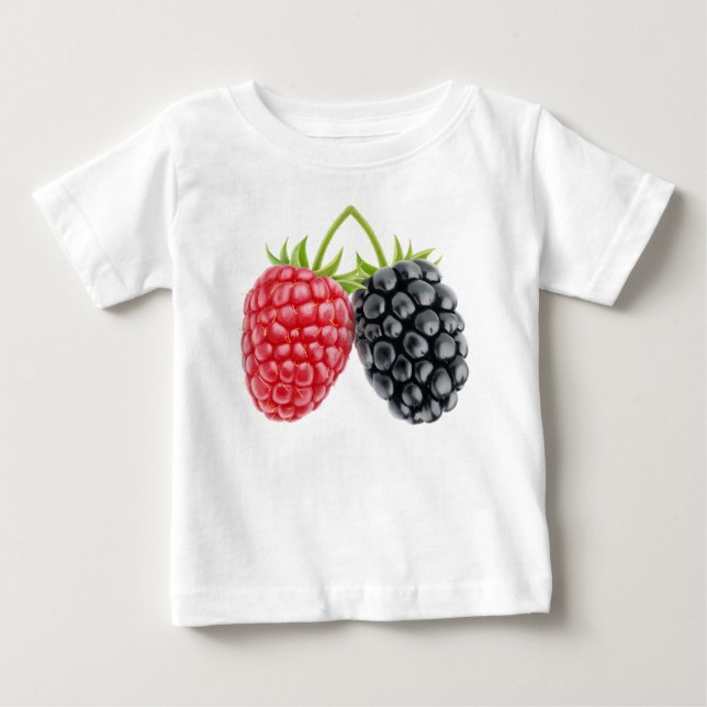 Camiseta De Bebé Dos bayas (Anverso)