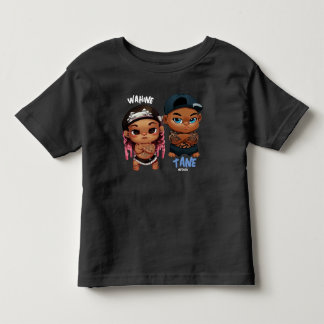 CAMISETA DE BEBÉ DOS CARACTERES DE TIKI TOTS TETS
