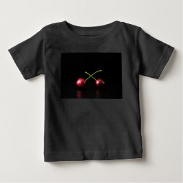 Camiseta De Bebé Dos cerezas iccna