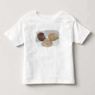 Camiseta De Bebé Dos cestas y una cubierta (frondas tejidas de la