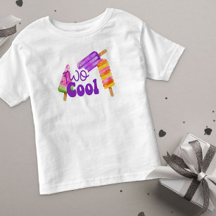 Camiseta De Bebé Dos Chicas de Guay 2do cumpleaños Popsicle