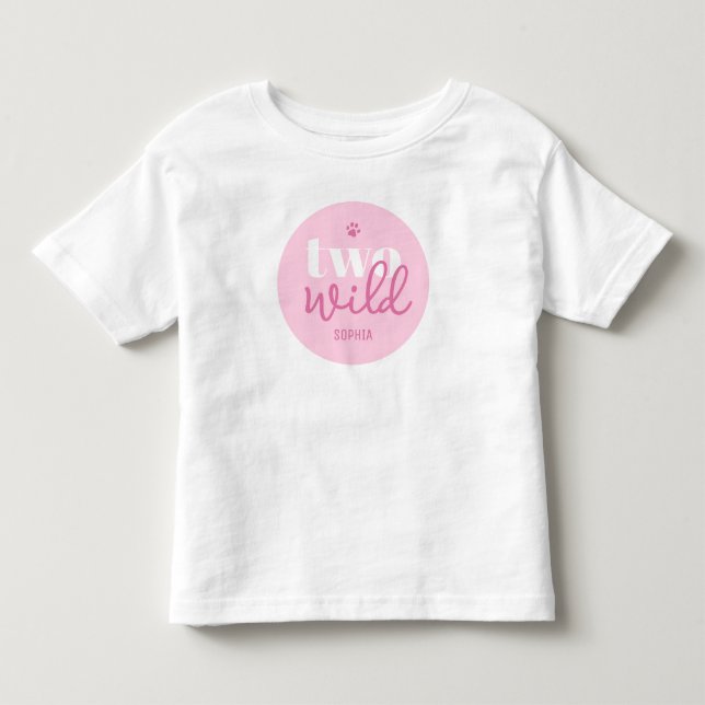 Camiseta De Bebé Dos Chicas Salvajes Cumpleaños 2 (Anverso)